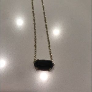 Black and gold Kendra Scott necklace